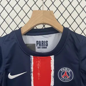 24-25 PSG Home Kid Kits Youth Apparels AAAAJersey Wholesale Yupoo 1