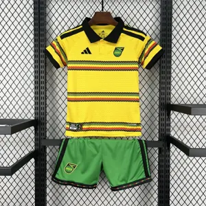 2026 World Cup Jamaica Home Kids Kit Football Youth Apparels AAAAJersey Supply Yupoo 6