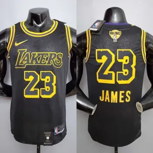 New James #23 Lakers black 1