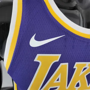 TOSCANO #95 Los Angeles Lakers Purple NBA Jersey 2