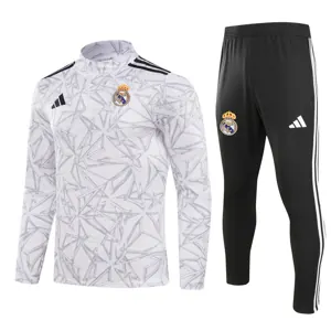 24-25 Real Madrid Long Sleeve Training Suit Football Shirts