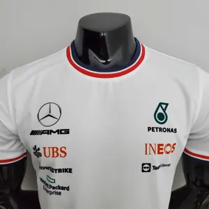 F1 Formula One 2022 Mercedes White 7