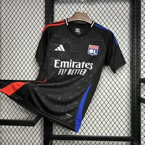 24-25 Lyon Away Kit Football Apparels Sport AAAAJersey Yupoo 4