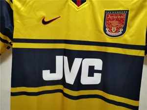 97-98 Arsenal away yellow 3