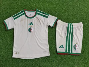 World Cup 2026 Algeria Home Kids Kit Soccer Player Version Children Sets AAAAJersey Supply Yupo