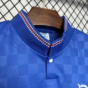 87-90 Rangers Home Retro Kit Vintage Shirt Sport AAAAJersey Yupoo 4
