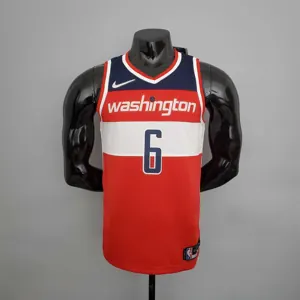 75th Anniversary Harrell #6 Wizards Red, White and Blue