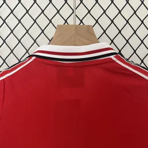98-99 Manchester United Home Retro Kid Kits Children Sets Jerseys Supllier Yupoo 2
