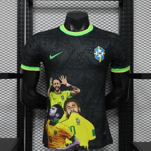 2026 Brazil Black Kit Special Edition Player Version Soccer T-Shirt AAAAJersey Supply Yupoo 8