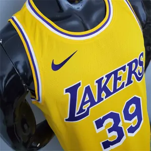 Lakers Howard#39 Crew Neck Yellow 6
