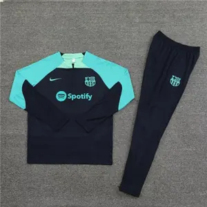 23-24 Barcelona Long Sleeve Training Suit Yupoo 1