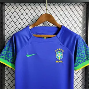 2022 Brazil away kids kit 4