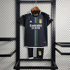23-24 Benfica Away Kids Kit Children Suits Football Jerseys Yupoo