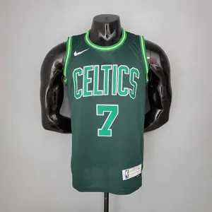 2021 BROWN#7 Celtics Bonus Edition Dark Green