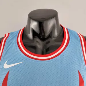Chicago Bulls DeROZAN #11 Blue NBA Jersey 5