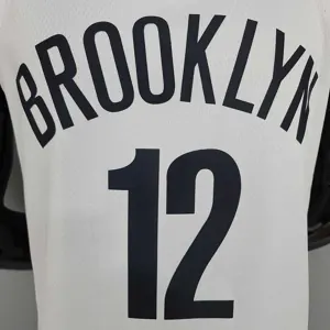 HARRIS#12 Brooklyn Nets white 3