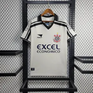 97-98 Corinthians Home Retro Kit Vintage Shirt Football AAAAJersey Supplier