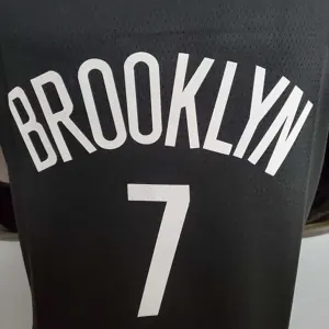 Durant #7 Brooklyn Nets City version black 6