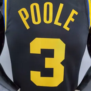 2022 75th Anniversary Poole #3 Warriors City Edition Black 8