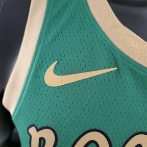 2020 Tatum #0 Boston Celtics City Edition Green NBA Jersey 7