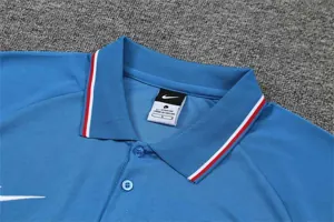 Atletico Madrid Polo sky blue with red and white 11
