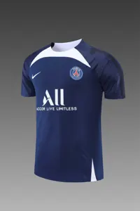 22-23 PSG Training Short Sleeve Kit Blue 4