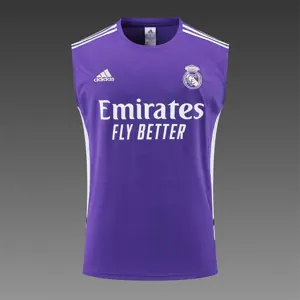 22-23 Real Madrid training suit kit Purple 11