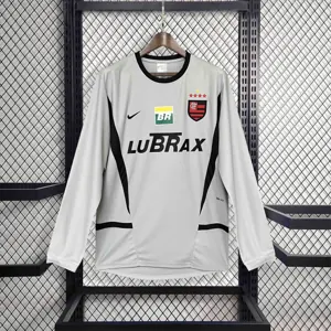 02-03 Flamengo Goalkeeper Retro Kit Long Sleeve Vintage Shirt AAAAJersey Supplier Yupoo