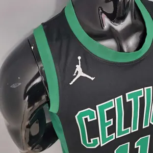 Irving #11 Celtics White Jordan theme black 7