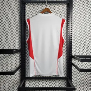 23-24 Flamengo Training Suit White Tank Top 10