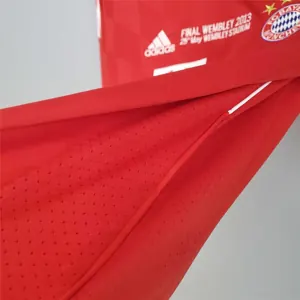 13-14 Bayern Munich Champions League home long sleeve 8