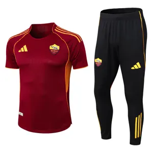 25-26 Roma Home Player Version Training Kits Football Tracksuits