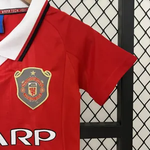 99-00 Manchester United Home Retro Kid Kits Youth Apparels AAAAJersey Wholesale Yupoo 7