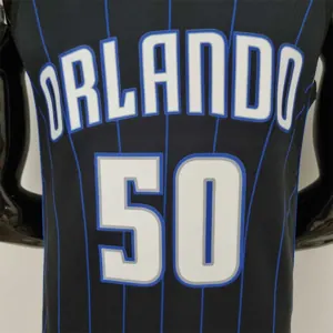 75th Anniversary Anthony#50 Orlando Magic Black NBA Jersey 10