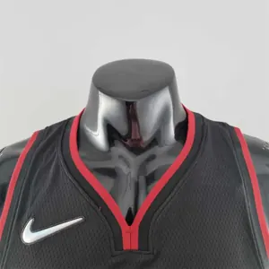 75th Anniversary Miami Heat WADE #3 black NBA Jersey 2