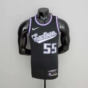 2022 Season Williams#55 Kings City Edition Black NBA Jersey