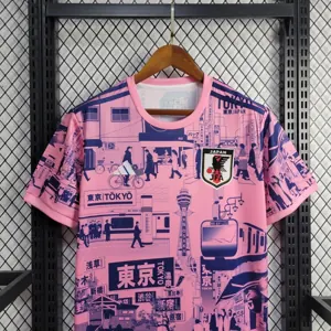 2024 Japan Tokyo Special Edition Pink Kit Football AAAAJersey Supplier 3