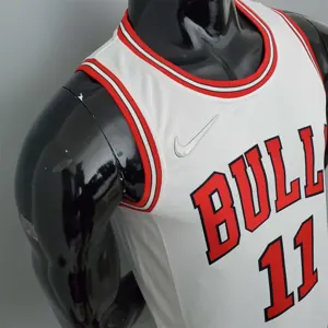 75th Anniversary DeRozan #11 Bulls White 6