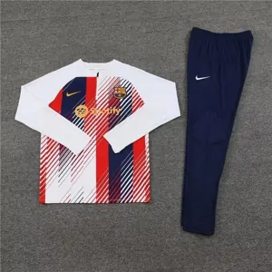 23-24 Barcelona Long Sleeve Training Suit Yupoo 1