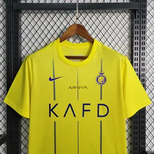 23-24 Al-Nassr Victory home Soccer Jersey 1
