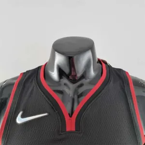 75th Anniversary Miami Heat ADEBAYO#13 black NBA Jersey 5