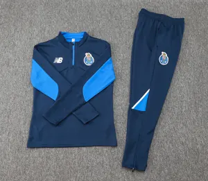 24-25 Porto Long Sleeve Training Suit Football Shirts 1