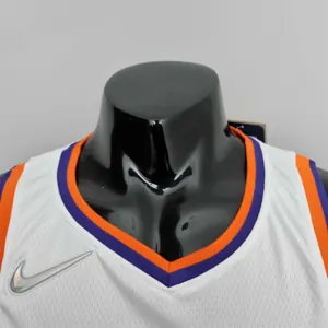 75th Anniversary Ayton #22 Phoenix Suns White NBA Jersey 2