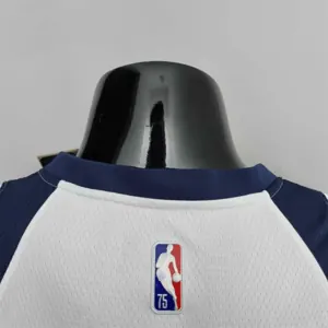 75th Anniversary Minnesota Timberwolves TOWNS#32 Royal White NBA Jersey 3