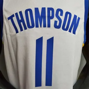 Thompson #11 Golden State Warriors white 3