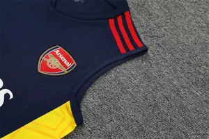 22-23 Arsenal vest training suit kit Royal Blue 11