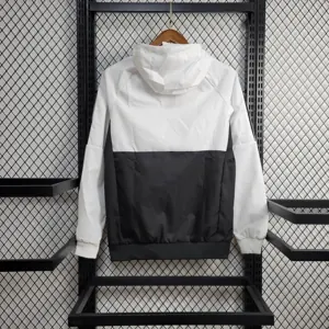 23-24 Bayern White and Black Windbreaker Jacket Football Replicas Yupoo 1