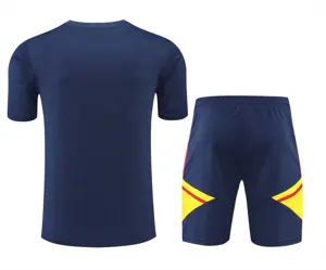 22-23 Arsenal Training Suit Short Sleeve Kit Royal Blue 17