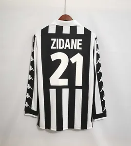 99-00 Juventus home long sleeve soccer jersey S-2XL 5