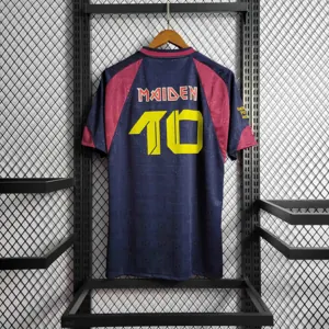 10-11 West Ham Iron Maiden Home Retro Kit Vintage Shirt Sport AAAAJersey Yupoo 3